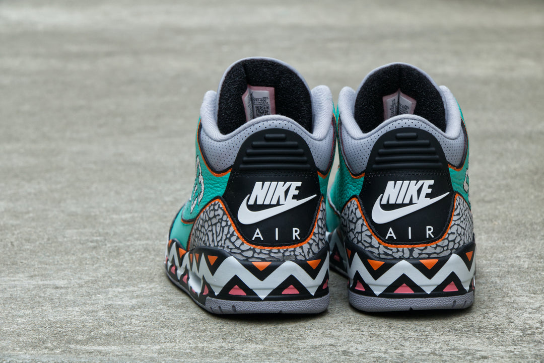 All-Star Game Nike Air Jordan 3 Custom Shoes