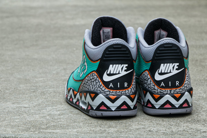All-Star Game Nike Air Jordan 3 Custom Shoes