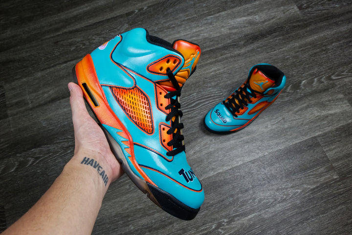 Space Jam: A New Legacy Nike Air Jordan 5 Custom Shoes