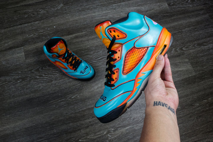 Space Jam: A New Legacy Nike Air Jordan 5 Custom Shoes