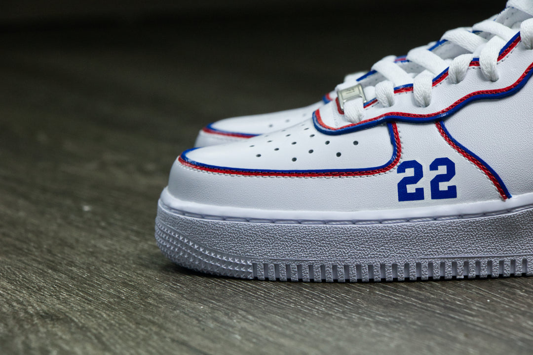 University of Pennsylvania Nike Air Force 1 Custom Shoes