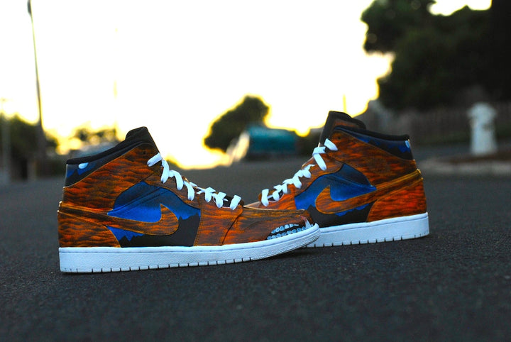 Werewolf Nike Air Jordan 1 Custom Shoes