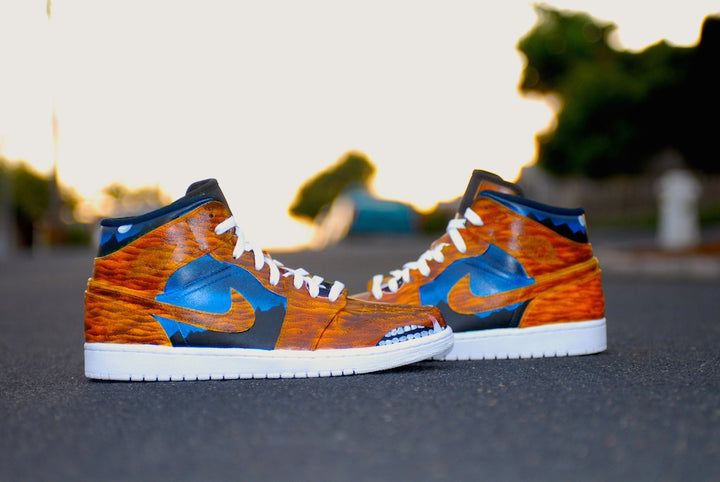 Werewolf Nike Air Jordan 1 Custom Shoes