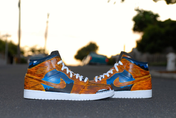 Werewolf Nike Air Jordan 1 Custom Shoes