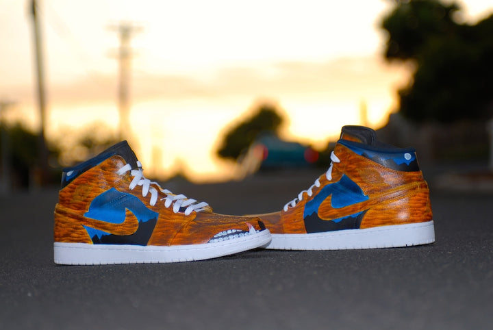 Werewolf Nike Air Jordan 1 Custom Shoes
