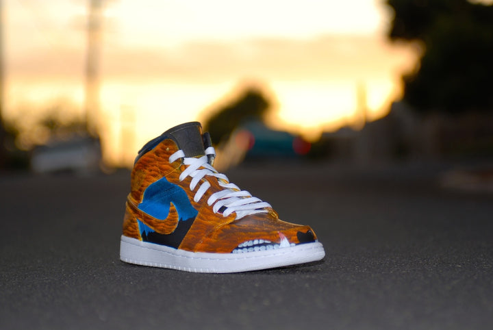 Werewolf Nike Air Jordan 1 Custom Shoes