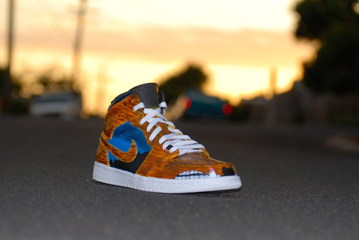 Werewolf Nike Air Jordan 1 Custom Shoes