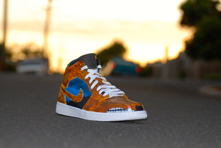 Werewolf Nike Air Jordan 1 Custom Shoes