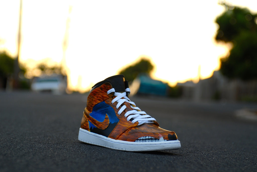 Werewolf Nike Air Jordan 1 Custom Shoes