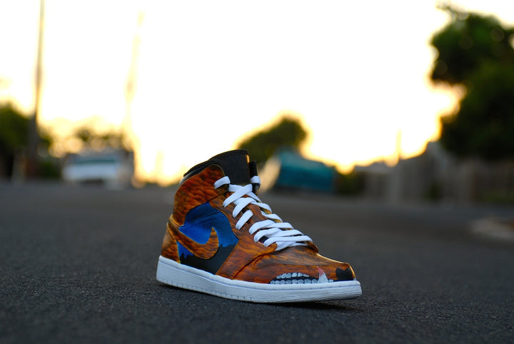 Werewolf Nike Air Jordan 1 Custom Shoes