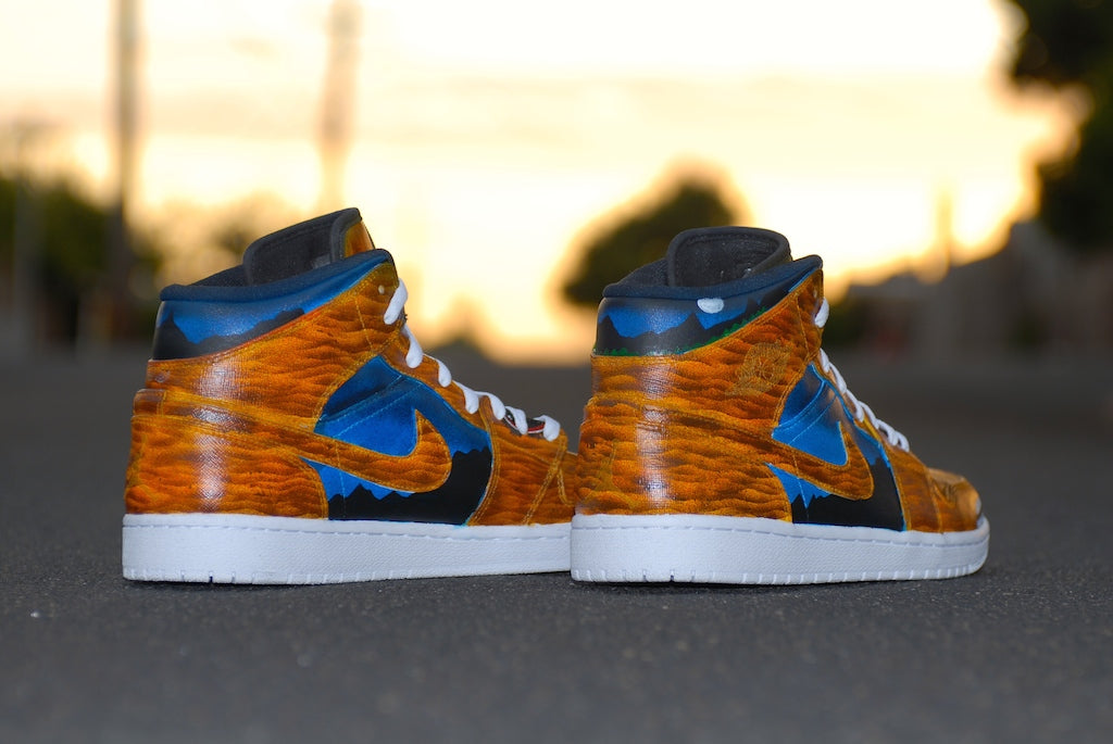 Werewolf Nike Air Jordan 1 Custom Shoes