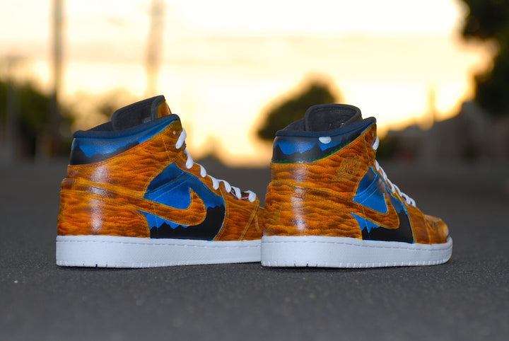Werewolf Nike Air Jordan 1 Custom Shoes