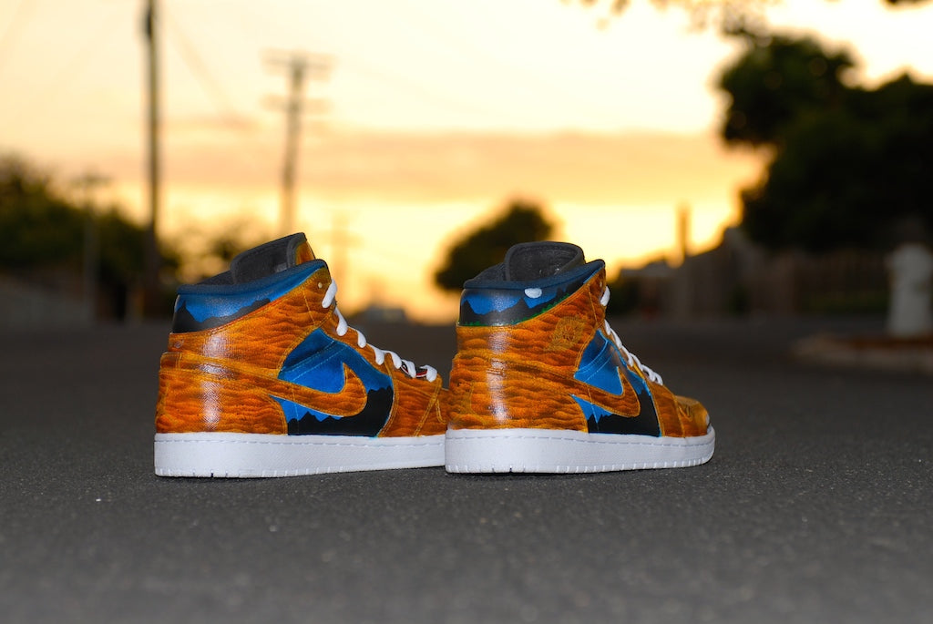 Werewolf Nike Air Jordan 1 Custom Shoes