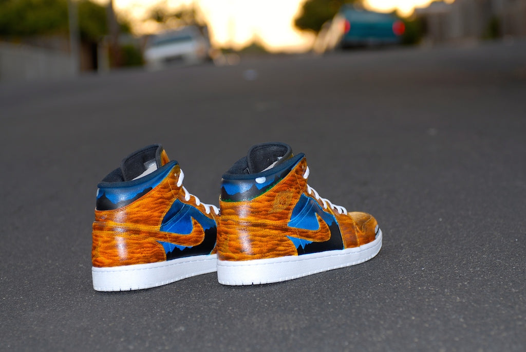 Werewolf Nike Air Jordan 1 Custom Shoes