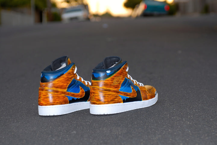 Werewolf Nike Air Jordan 1 Custom Shoes