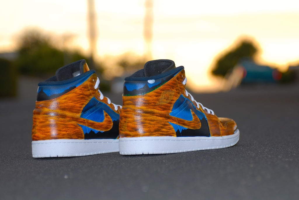 Werewolf Nike Air Jordan 1 Custom Shoes