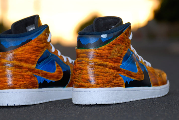 Werewolf Nike Air Jordan 1 Custom Shoes