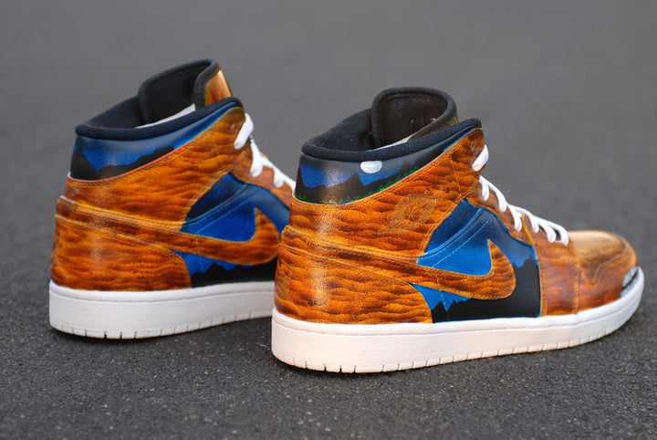Werewolf Nike Air Jordan 1 Custom Shoes