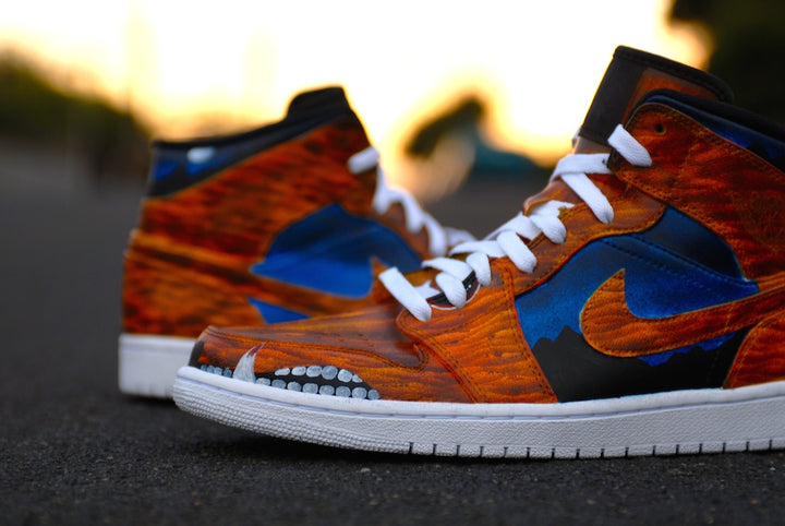 Werewolf Nike Air Jordan 1 Custom Shoes