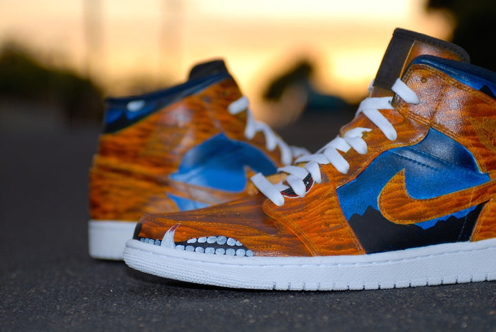 Werewolf Nike Air Jordan 1 Custom Shoes