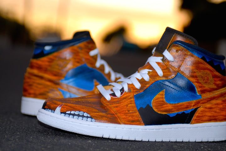 Werewolf Nike Air Jordan 1 Custom Shoes