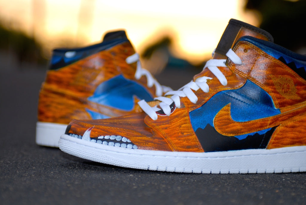 Werewolf Nike Air Jordan 1 Custom Shoes