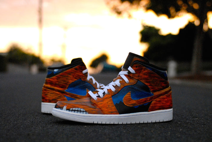 Werewolf Nike Air Jordan 1 Custom Shoes