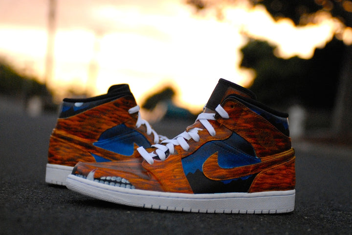 Werewolf Nike Air Jordan 1 Custom Shoes