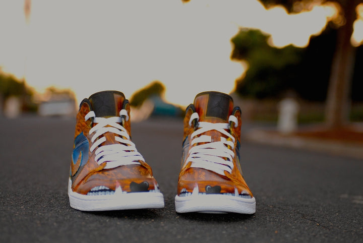 Werewolf Nike Air Jordan 1 Custom Shoes