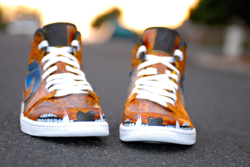 Werewolf Nike Air Jordan 1 Custom Shoes