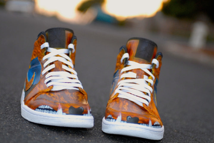 Werewolf Nike Air Jordan 1 Custom Shoes