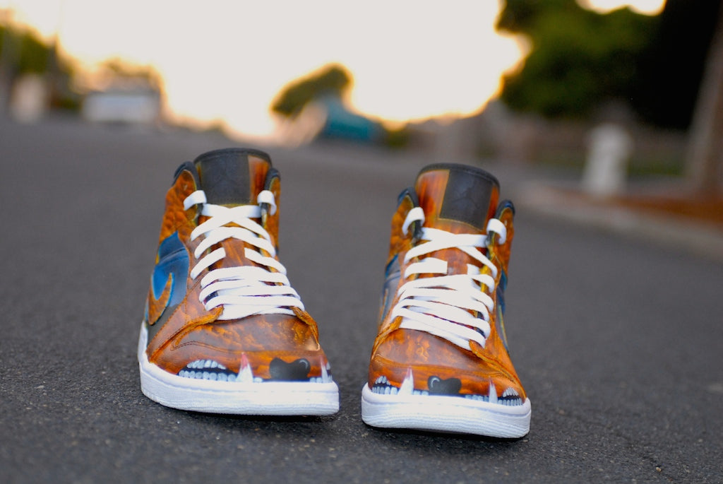 Werewolf Nike Air Jordan 1 Custom Shoes