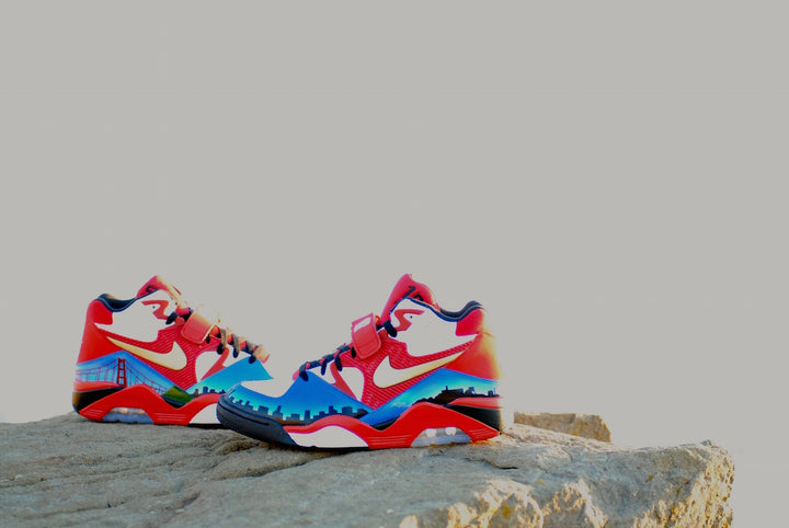 San Francisco Nike Air Force 180 Custom Shoes