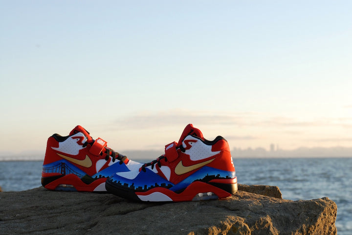 San Francisco Nike Air Force 180 Custom Shoes