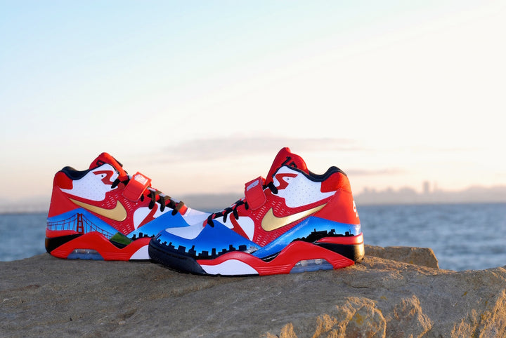 San Francisco Nike Air Force 180 Custom Shoes