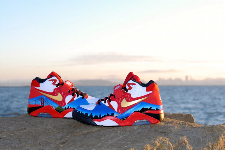San Francisco Nike Air Force 180 Custom Shoes