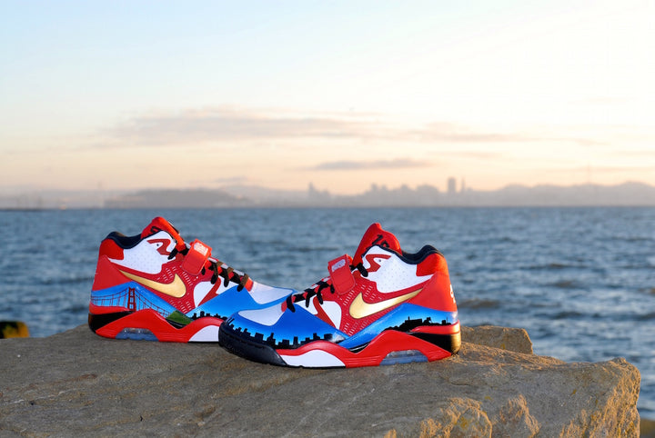 San Francisco Nike Air Force 180 Custom Shoes
