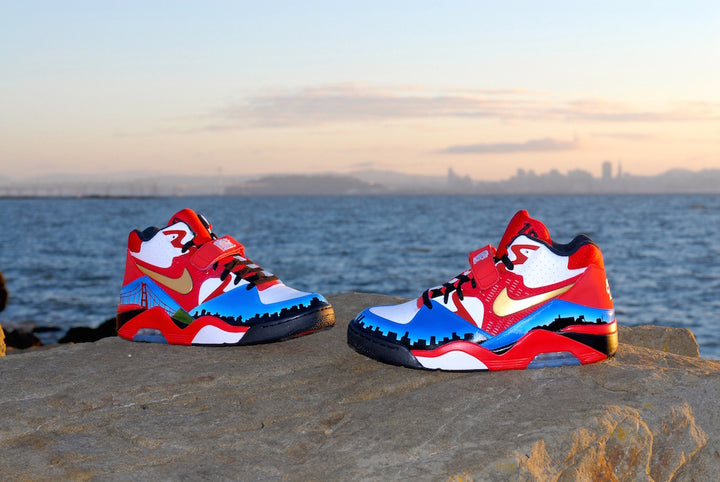 San Francisco Nike Air Force 180 Custom Shoes