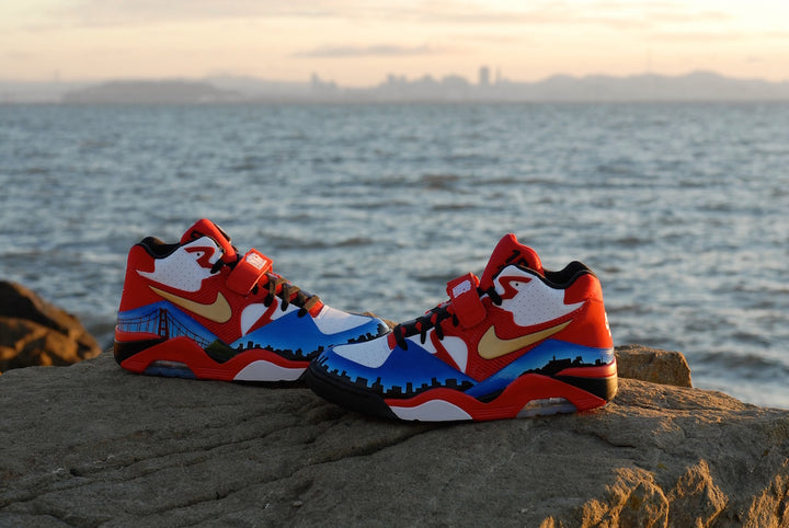 San Francisco Nike Air Force 180 Custom Shoes