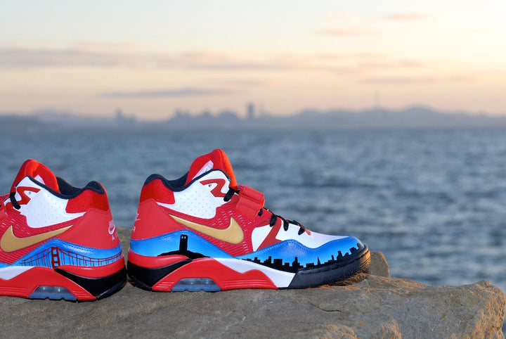San Francisco Nike Air Force 180 Custom Shoes