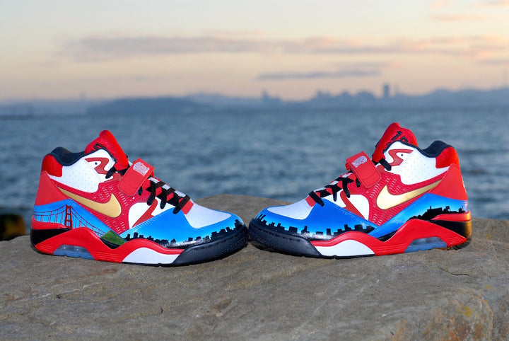 San Francisco Nike Air Force 180 Custom Shoes