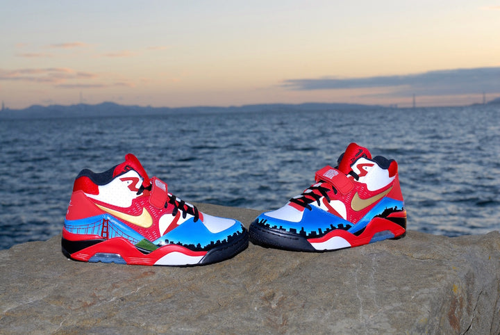 San Francisco Nike Air Force 180 Custom Shoes