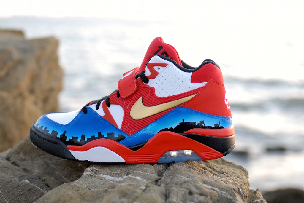 San Francisco Nike Air Force 180 Custom Shoes