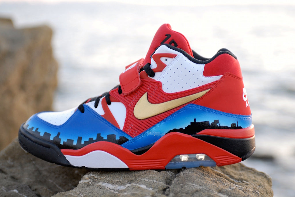 San Francisco Nike Air Force 180 Custom Shoes