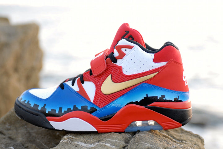 San Francisco Nike Air Force 180 Custom Shoes