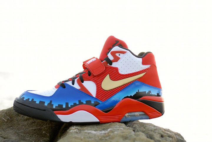 San Francisco Nike Air Force 180 Custom Shoes