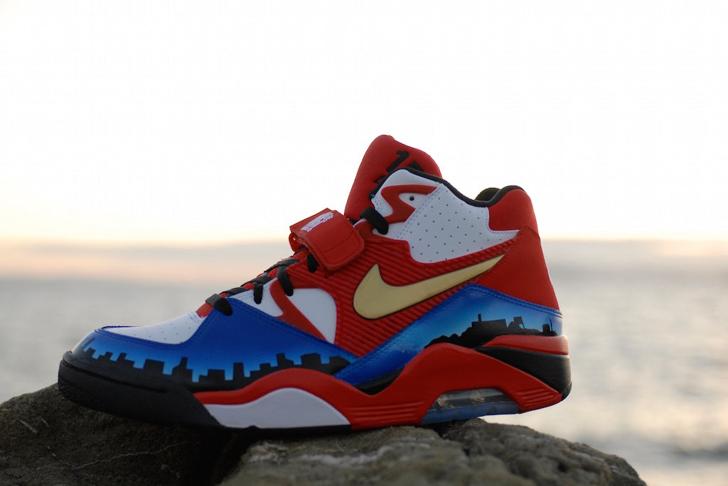 San Francisco Nike Air Force 180 Custom Shoes