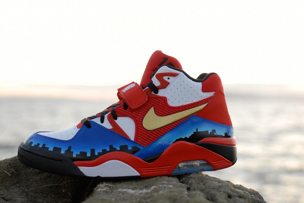 San Francisco Nike Air Force 180 Custom Shoes