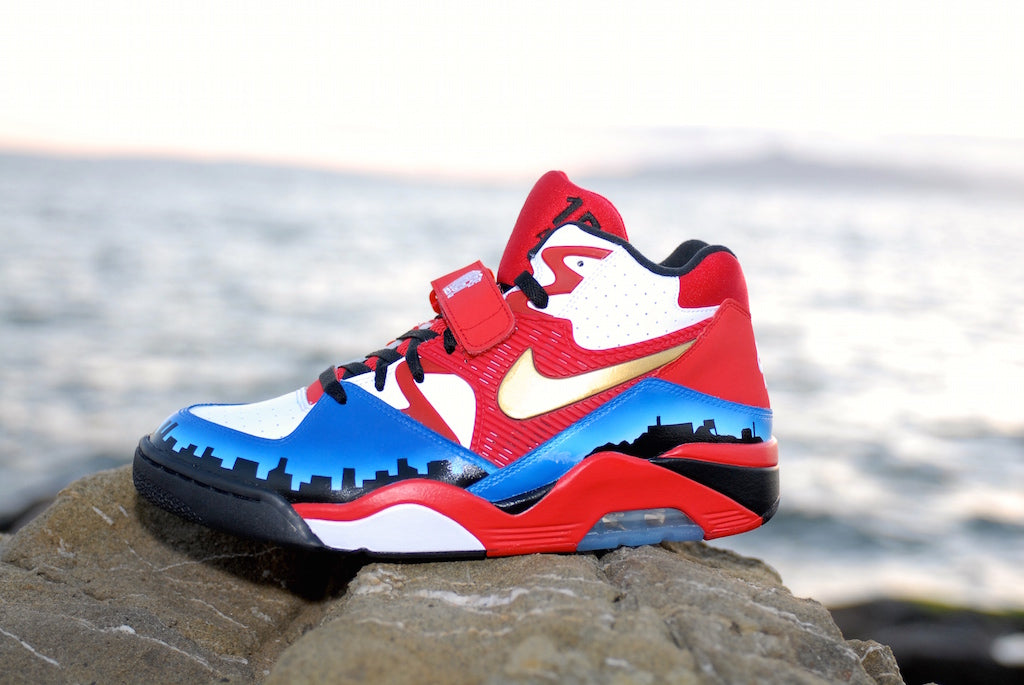 San Francisco Nike Air Force 180 Custom Shoes