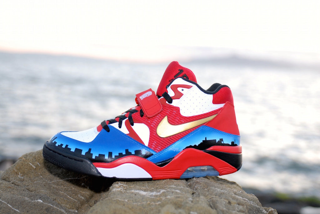 San Francisco Nike Air Force 180 Custom Shoes